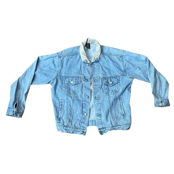 Vintage 90s Warner Brothers Denim Jacket Small